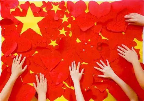 卡通红色汽车拼图